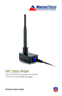 Thumbnail of document Manual - RFC1000-IP69K Splashproof Transceiver